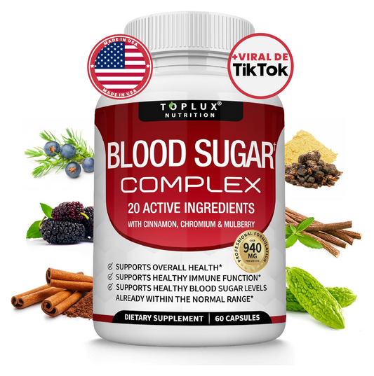 Apoya tu salud y equilibrio de azúcar día a día Blood Sugar Complex (2x1)