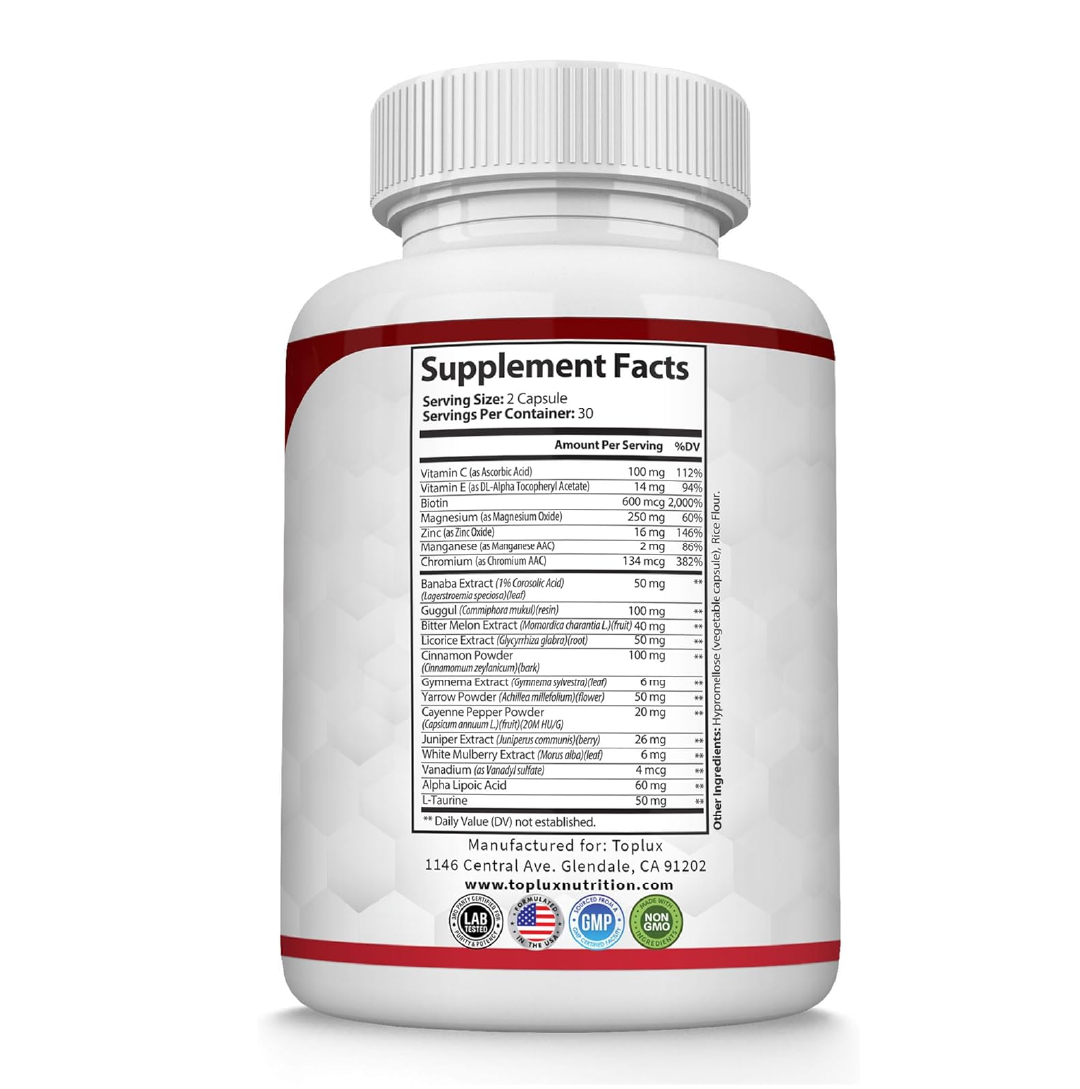 Apoya tu salud y equilibrio de azúcar día a día Blood Sugar Complex (2x1)