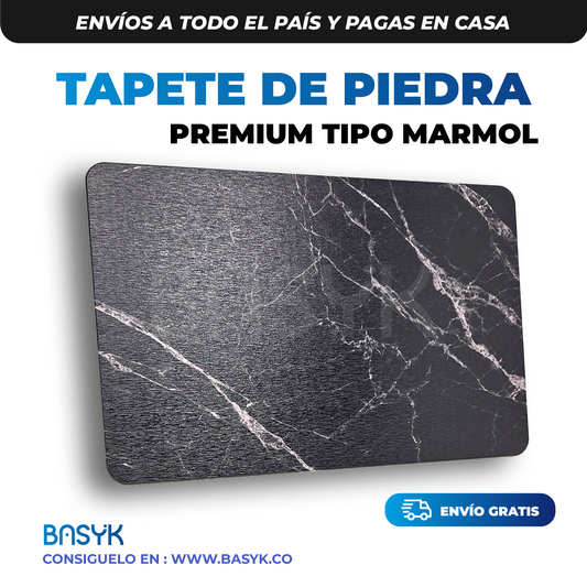 Tapete De Piedra Premium® StoneComfort Bath Mat  60x40CM Ultra Absorbente